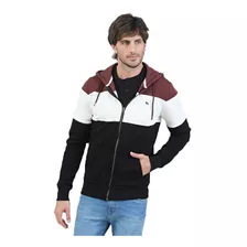 Campera Frisa Tripartita Logo Bordado | Bravo Jeans [28820]