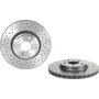 2- Discos Hiperventilados Delanteros Audi A4 2008 Brembo