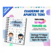 Cuaderno / Agenda / Apuntes / Tens / A6 (bolsillo) 50h