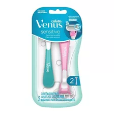 Máquina Para Afeitar Gillette Venus Sensitive 2 U