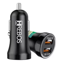 Carregador Veicular Turbo Rapido 2x Usb 3.1a Celular C/ Nf