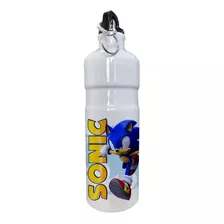 Botella Aluminio Metalica Sonic Corriendo