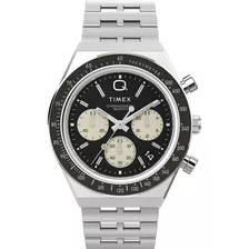 Reloj Q Timex Vintage Panda Tw2v42600 40mm En Stock