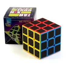 Cubo Rubik Fanxin 3x3 Fibra Carbono + Regalo