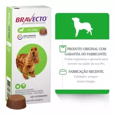 Antipulgas Bravecto Original De 10 A 20 Kg Envio Imediato