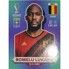 Lamina Romelu Lukaku (bel19) Mundial Qatar 2022 Panini