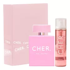 Set Perfume Mujer Cher Dieciocho 50 Ml + Body Splash 100 Ml