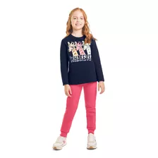 Conjunto Infantil Feminino Casaco + Calça 207999 Kyly