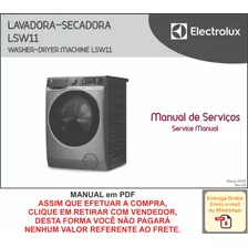 Manual Técnico Serviço Lava E Seca Electrolux Lsw11