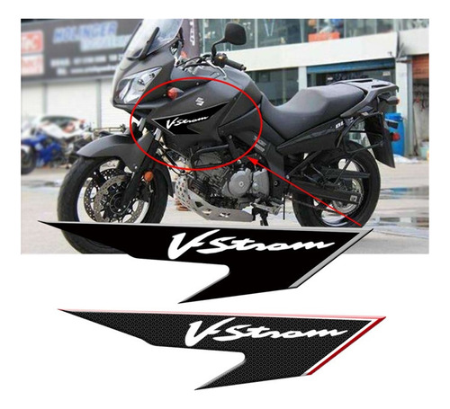 Para Para Suzuki V-strom650 Dl650 06-12 Pegatinas De Foto 4