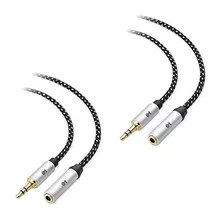 Cable Matters, Paquete De 2 Cables De Extensión Para Auricul