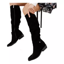 Moda Botas De Ante Hasta El Muslo Para Mujer Talla