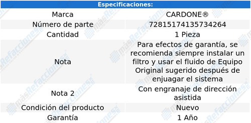 Caja De Direccin Buick Estate Wagon De 1974 A 1976 Cardone Foto 4