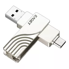 Pendrive Eaget Cf30 - Usb 3.2 + Typec - 32gbs - Promoção