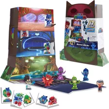 Pj Masks Set 7 Figuras Sorpresa Caja De Lujo Coleccionable