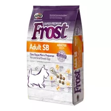 Ração Frost Adult Sb Raças Pequenas 15kg