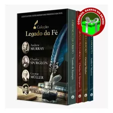 Box 4 Livros Coleção Legado Da Fé Charles Spurgeon E Outros