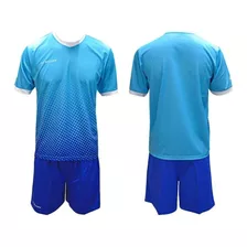 Set Camiseta + Short Ho Soccer Torm Celeste - Azul