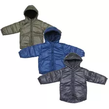 Campera Microfibra Wata Con Polar Interno Liso Bebe Children