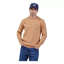 Sweater Con Lycra Beige, Hombre, Bravo Jeans. Talle S-3xl