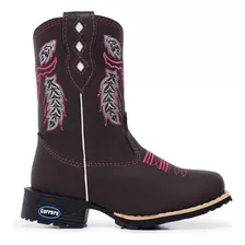 Bota Country Infantil Kids Texas Peão Menino Menina Top 