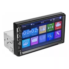Radio Auto 2 Din Mirror Link Touch Bluetooth Mp5/7101
