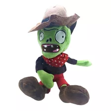 Pelúcia Zumbi Cowboy Faroeste Plantas Zumbis Plants Zombies