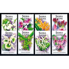 Flora - Orquídeas - Sierra Leona 1994 - Serie Mint