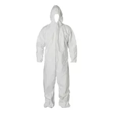 Buzo Desechable Blanco Profesional Talla Xxl Cleancarrier 1u