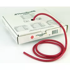 Caja 7.6m Tubo Elastico Ejercicio Mediana (rojo) Theraband