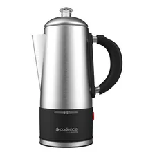 Cafeteira Elétrica Inox Italiana Cadence 950w Percolação