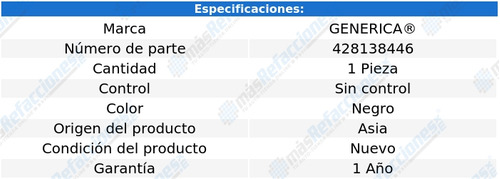 Espejo Retrovisor Izquierdo Mazda B2200 1986-1993 Foto 2