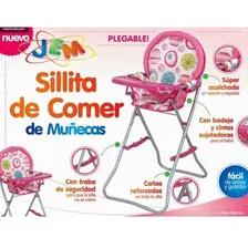 Silla De Comer Para Muñecas Art. 9330 - Jem