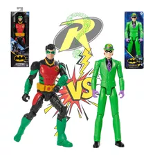 Boneco Robin E Charada The Batman Gothan City Sunny