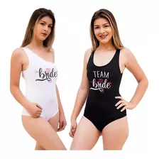 Kit 32 Peças Body Team Bride Noiva Para Despedida Solteira 