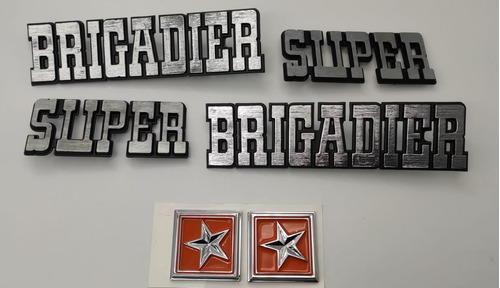 Emblemas En Set Gmc Brigadier Super  Foto 6