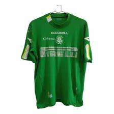 Camisa Do Palmeiras Diadora 2005 #9 Manga Curta Verde