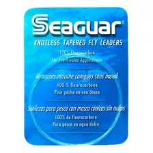 Líder Afilado De Fluorocarbono Sin Nudos Seaguar De 9 Pies,