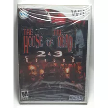 The House Of The Dead 2 & 3 Return Nintendo Wii -usa Lacrado