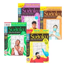 Sudoku + 1.300 Jogos Coletânea Em 4 Volumes Coquetel