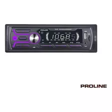 Proline Radio Para Carro Pl-905bt Color Negro 