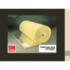 Fibra De Vidrio Aislante Térmico Con Foil De Aluminio X M2