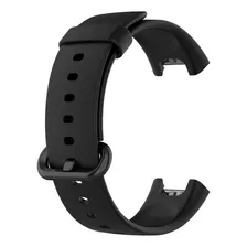 Pulseira Silicone Compatível Smartwatch Xiaomi Poco Watch Cor Preto