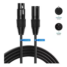 Cable De Audio Profesional Xlr De 2m Neewer Macho A Hembra 