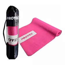 Mat Yoga Proyec Colchoneta Pilates 6mm Pvc
