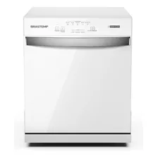 Lava-louças 8 Serviços Blf08bb Branca Brastemp Cor Branco 110v