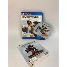 Playstation Ps4 Jogo Overwatch Origins Edition - Usado