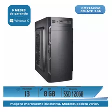 Pc Cpu Computador I3 8gb Ram Ssd 120gb Win_10 Oem !!