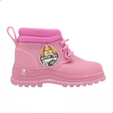 Coturno Meninas Grendene Kids Patrulha Canina Casual Rosa