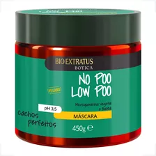 Máscara Botica No Poo Low Poo Bio Extratus 450g